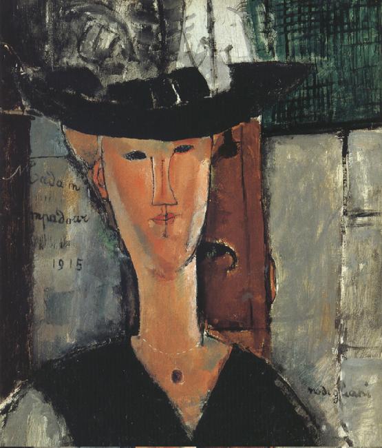 Amedeo Modigliani Madam Pompadour (mk39) oil painting picture